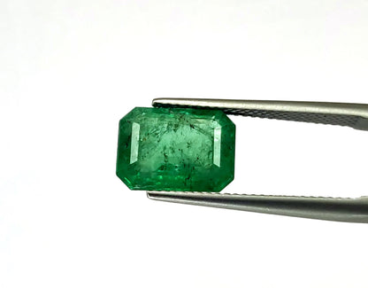 Natural Emerald Zambia Octagon 4.38 carat