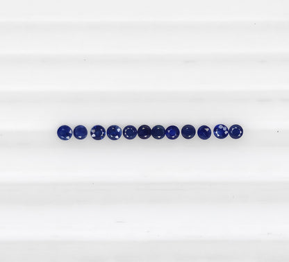 Natural Blue Sapphire Madagascar Round 1.2 MM