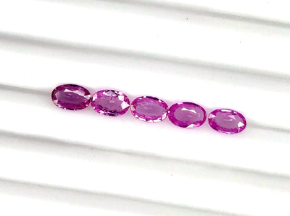 Natural Pink Sapphire Bangkok Oval 6x4 MM