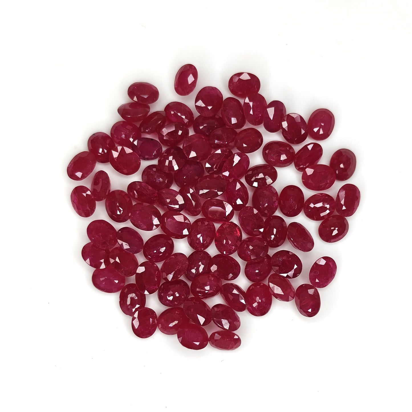 Natural Ruby Mozambique Oval 5x4 MM