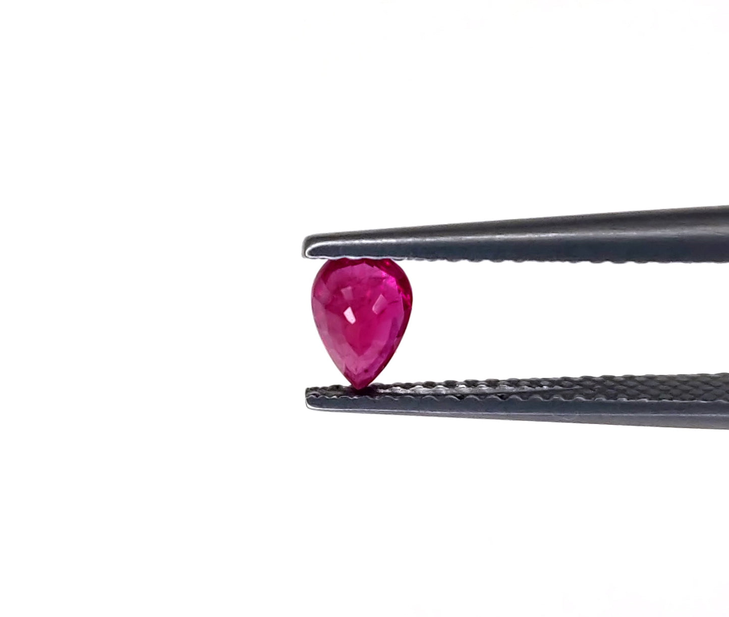 Natural Ruby Mozambique Pear 6x4 MM
