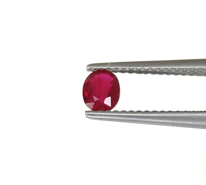 Natural Ruby Mozambique Oval 0.48 carat