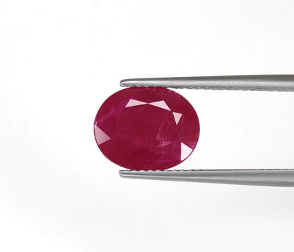Natural Ruby Mozambique Oval 4.14 carat