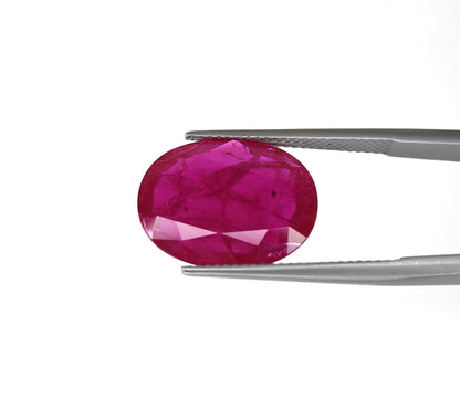 Natural Ruby Mozambique Oval 10.21 carat