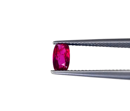 Natural Ruby Mozambique Cushion 1.00 carat