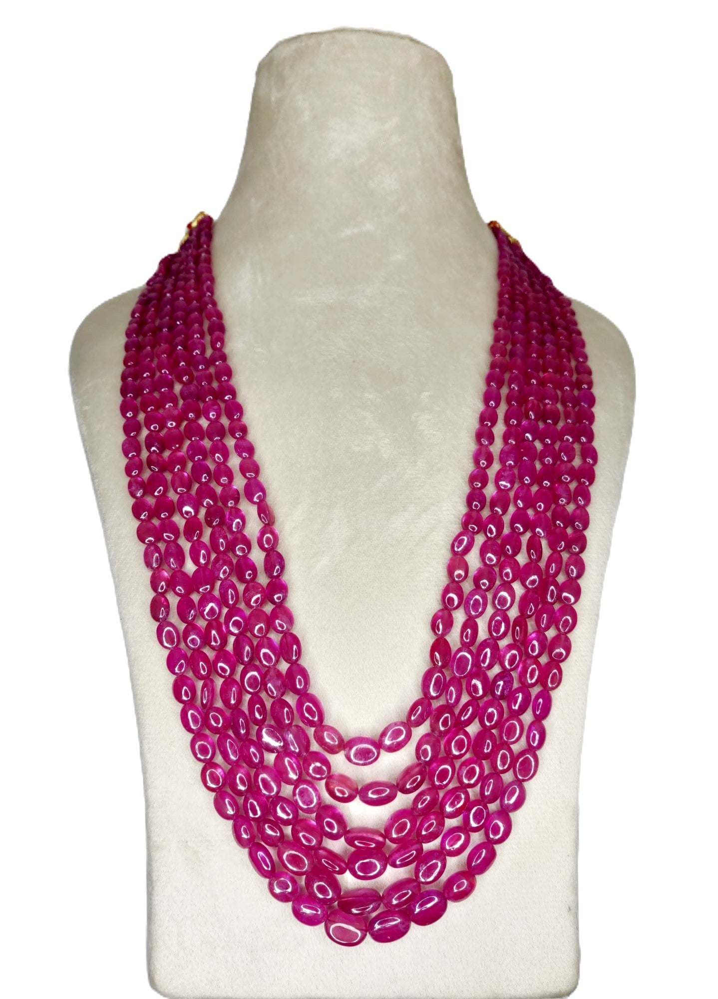 Natural Ruby Bangkok Oval Beads 778.39 Carat