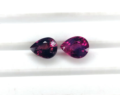 Natural Ruby  Pear 2.46 carat
