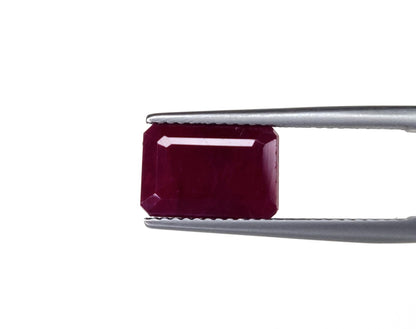 Natural Ruby Africa Octagon 4.71 carat