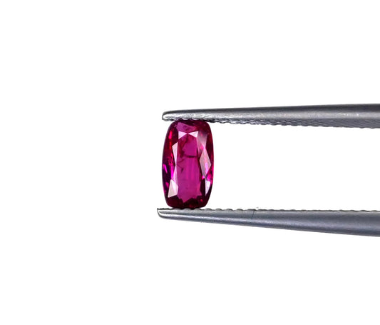 Natural Ruby Mozambique Cushion 1.00 carat