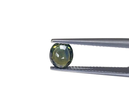 Natural Teal Sapphire Australia Oval 1.52 carat