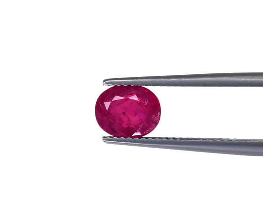 Natural Ruby Oval 2.12 carat