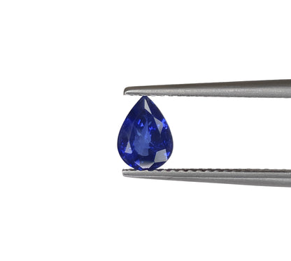 Natural Blue Sapphire Sri Lanka (Ceylon) Pear 1.05 carat