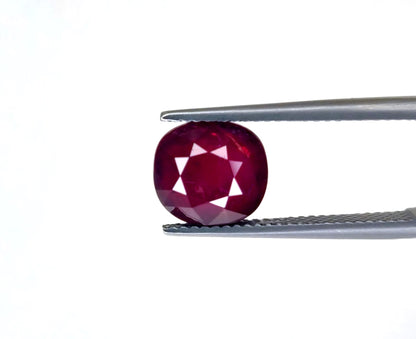 Natural Ruby Cushion 5.03 carat