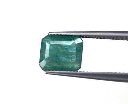 Natural Emerald Zambia Octagon 3.77 carat