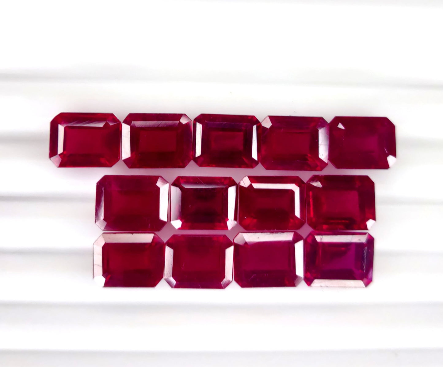 Natural Ruby Bangkok Octagon 9x7 MM