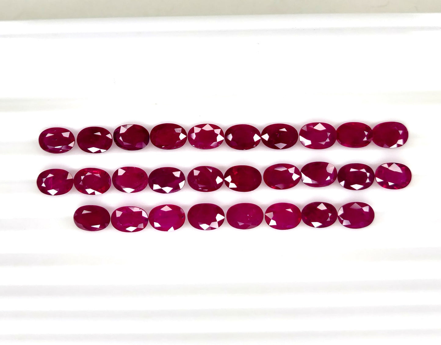 Natural Ruby Mozambique Oval 7x5 MM