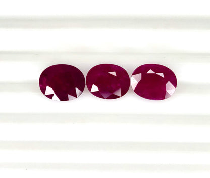 Natural Ruby Mozambique Oval 10x8 MM