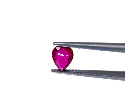 Natural Ruby Mozambique Pear 1.05 carat