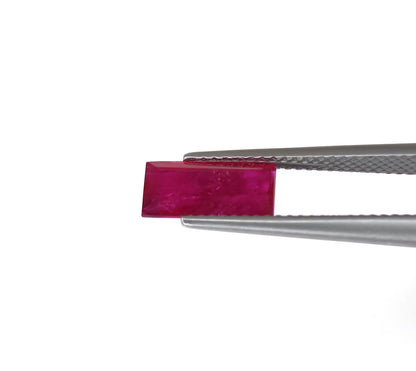 Natural Ruby Mozambique Baguette 2.30 carat