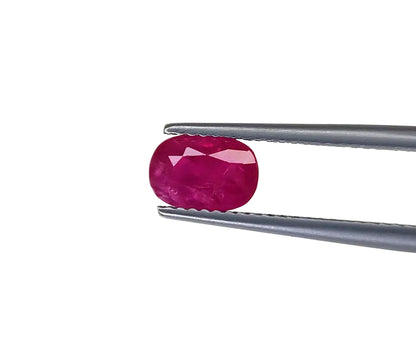Natural Ruby Mozambique  Oval 1.72 carat