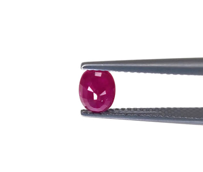 Natural Ruby Mozambique Oval 7x5 MM