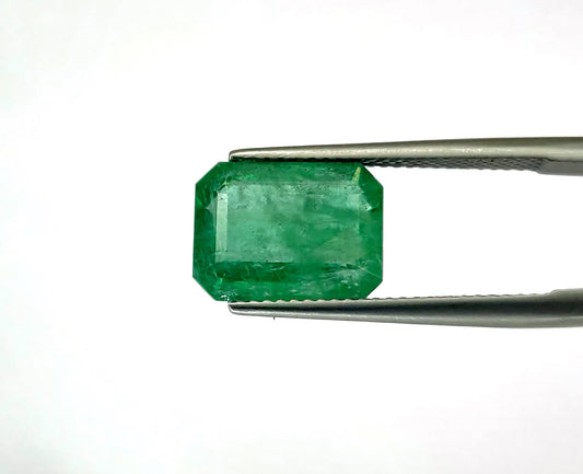 Natural Emerald Zambia Octagon 4.87 carat