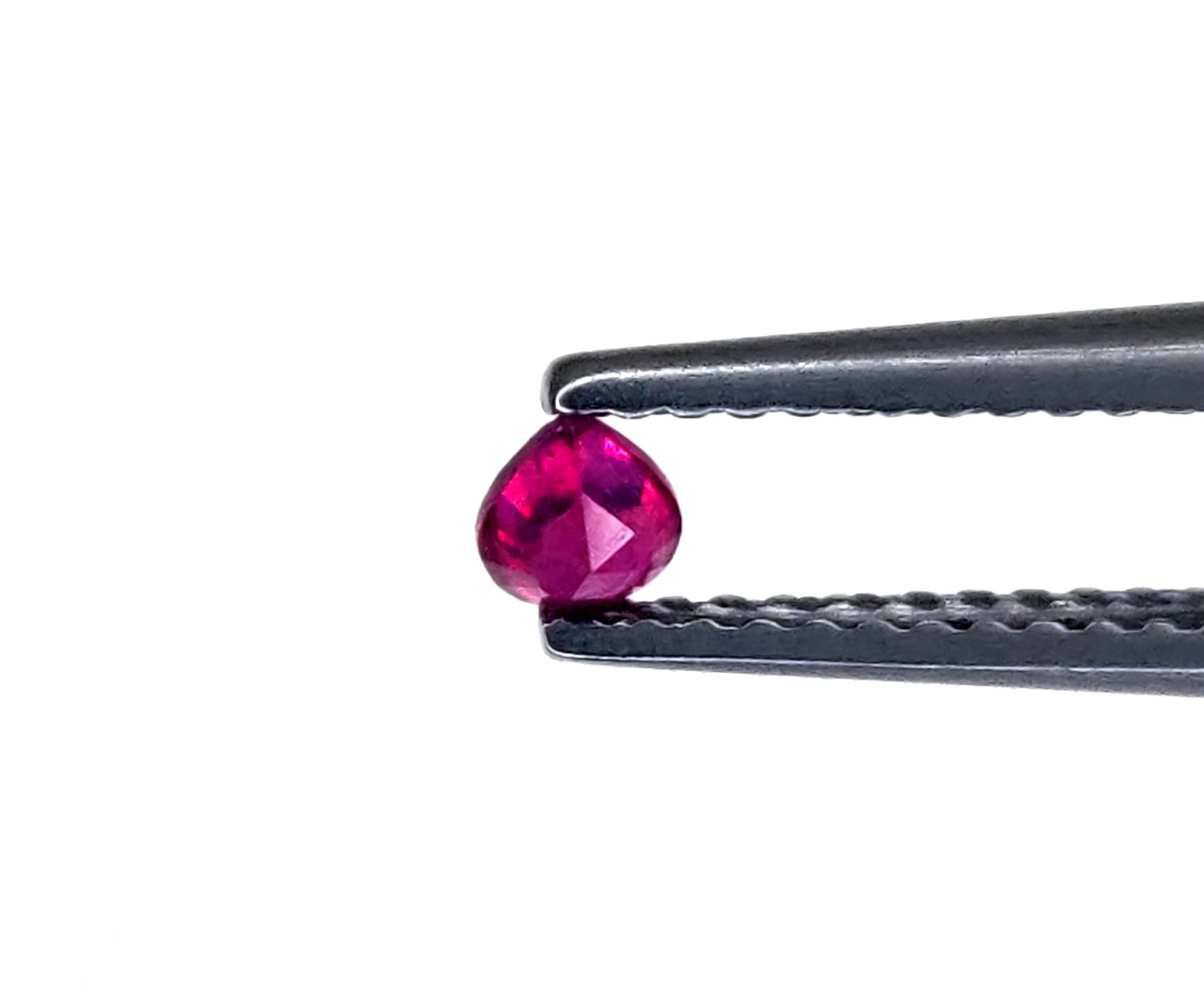 Natural Ruby Bangkok Heart 3 MM
