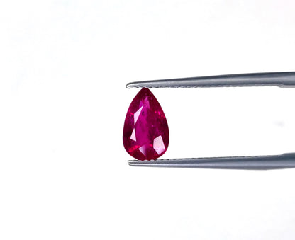 Natural Ruby Mozambique Pear 2.18 carat