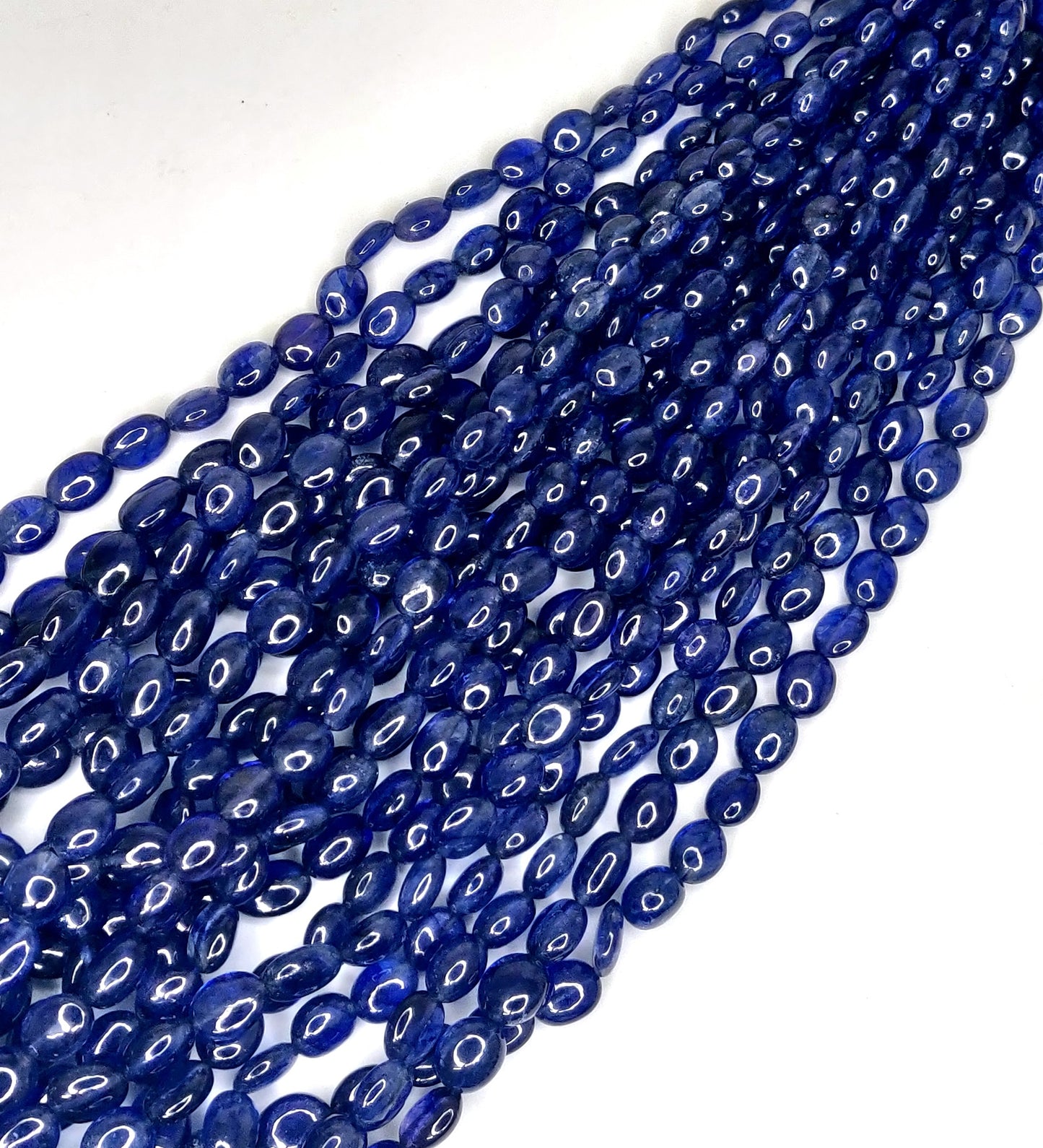Natural Blue Sapphire Bangkok Oval Beads 1,306.45 Carat
