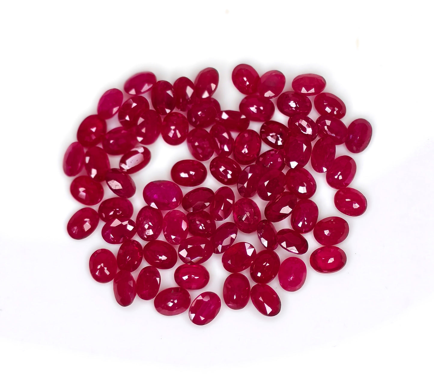 Natural Ruby Mozambique Oval 4x3 MM
