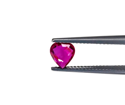 Natural Ruby Mozambique Pear 1.00 carat