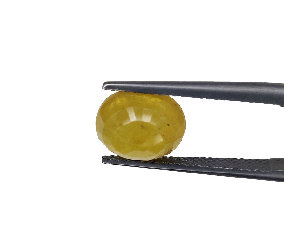 Natural Yellow Sapphire Nigeria Oval 6.20 carat