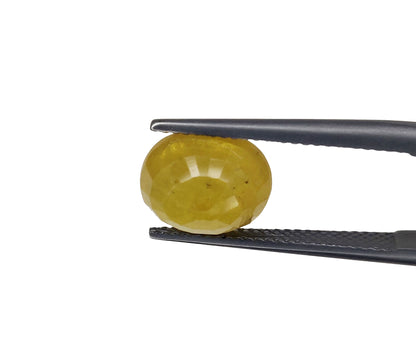 Natural Yellow Sapphire Nigeria Oval 6.20 carat