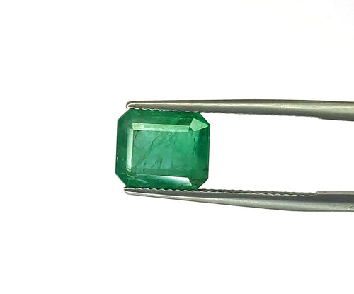 Natural Emerald Zambia Octagon 3.73 carat