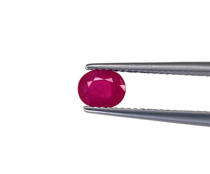 Natural Ruby Mozambique  Oval 1.04 carat