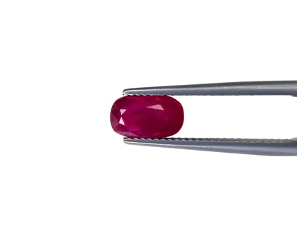 Natural Ruby Mozambique  Cushion  2.22 carat