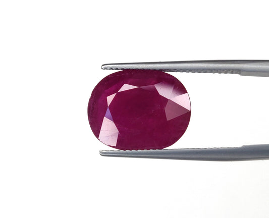 Natural Ruby Africa Oval 9.05 carat