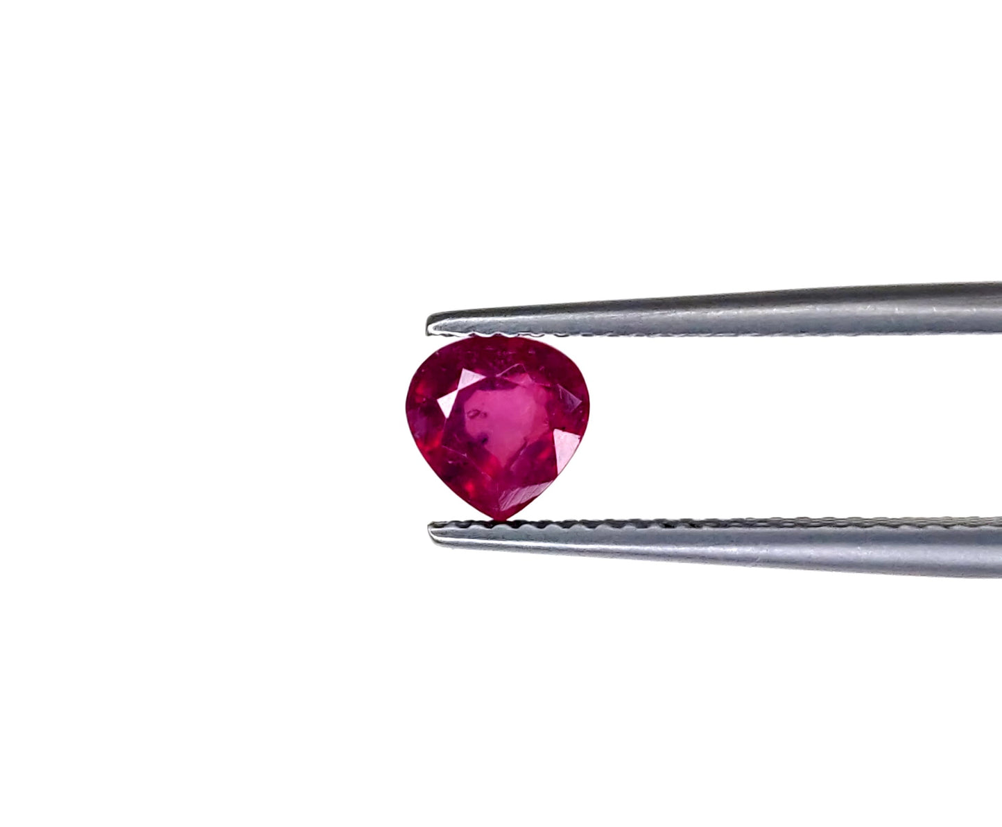 Natural Ruby Bangkok Heart 6 MM