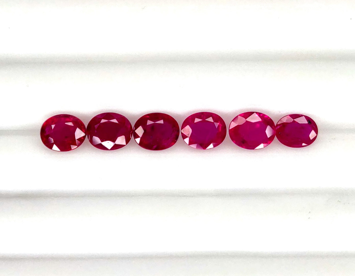 Natural Ruby Mozambique Oval 5x4 MM