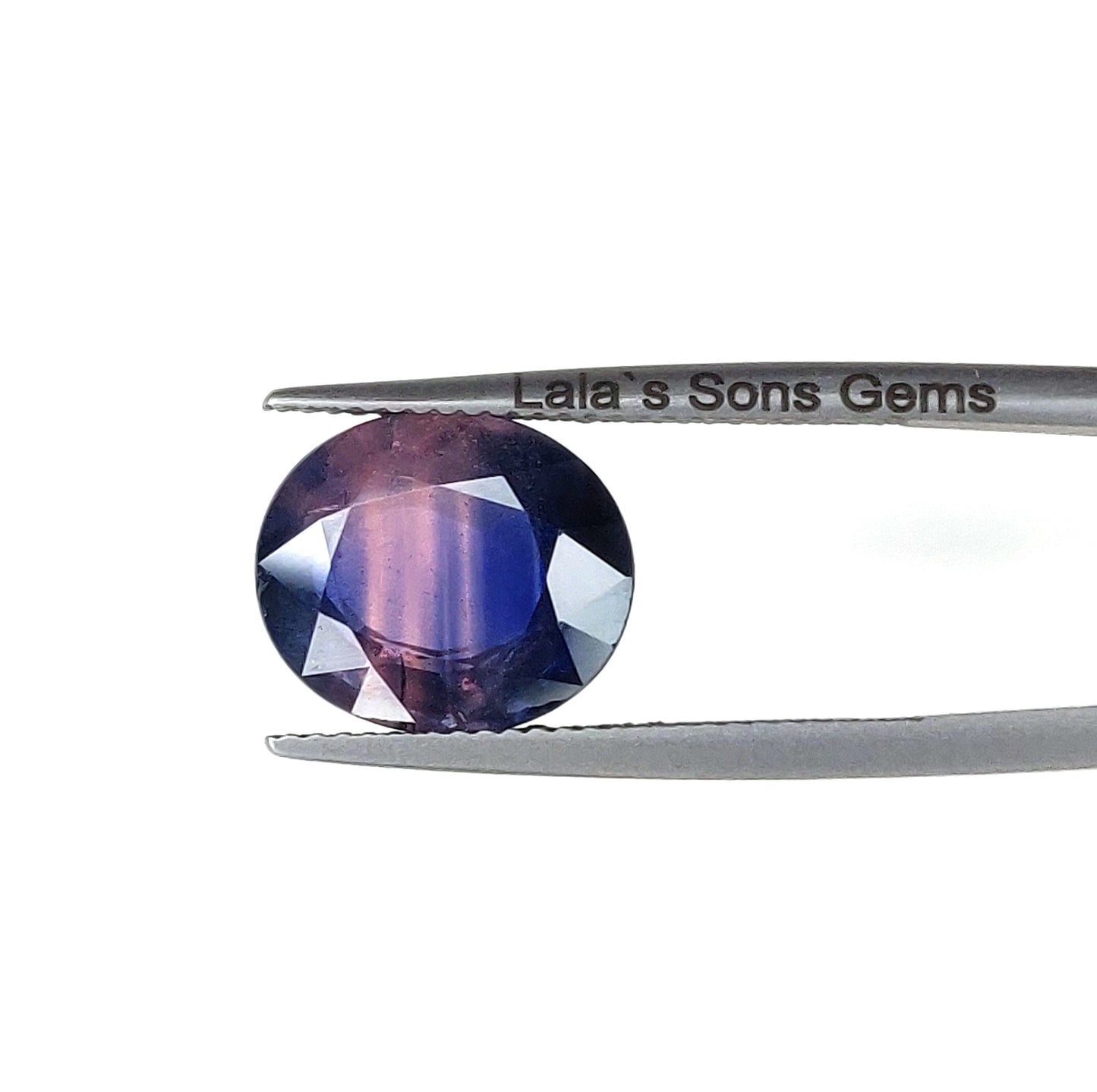 Natural Blood Blue Sapphire Tanzania  Oval 5.94 carat