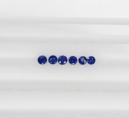 Natural Blue Sapphire Madagascar Round 1.1 MM