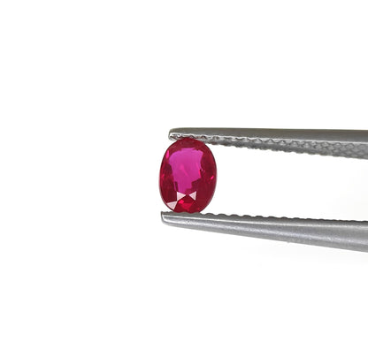Natural Ruby Mozambique Oval 0.55 carat