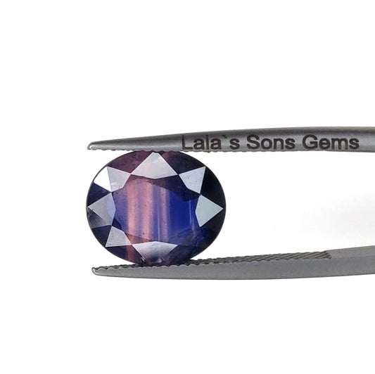 Natural Blood Blue Sapphire Tanzania  Oval 5.94 carat