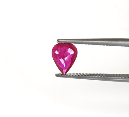 Natural Ruby Mozambique Pear 1.48 carat