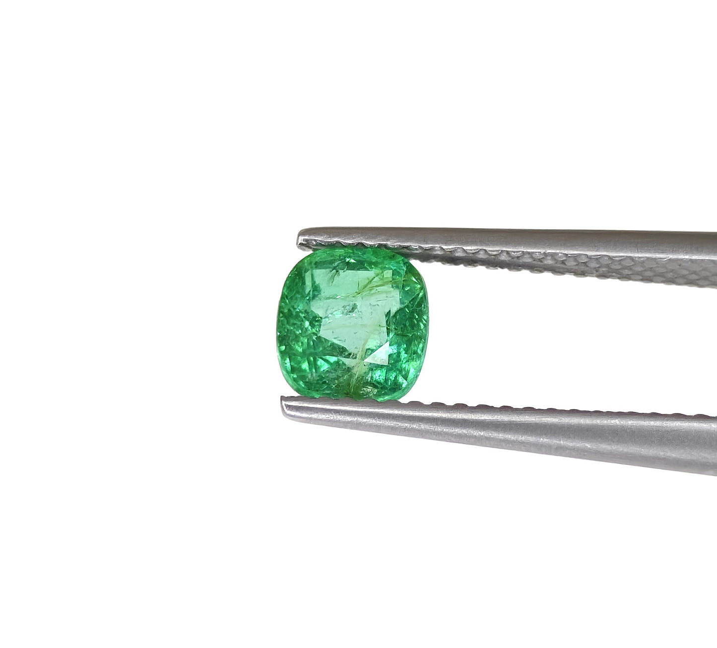 Natural Emerald Zambia Cushion 1.08 carat
