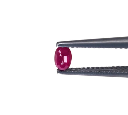 Natural Ruby Mozambique Oval 5x3 MM