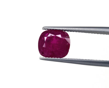 Natural Ruby Mozambique Cushion 3.15 carat