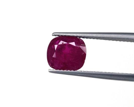 Natural Ruby Mozambique Cushion 3.15 carat