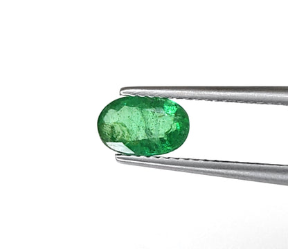 Natural Emerald Zambia Oval 1.05 carat