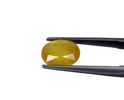 Natural Yellow Sapphire Nigeria Oval 6.20 carat